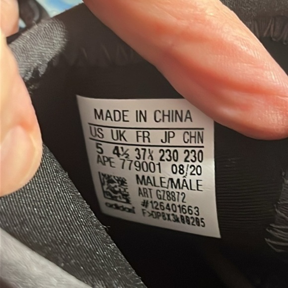 Adidas Yeezy Quantum‎ Frozen Blue youth size 5 - Picture 6 of 7